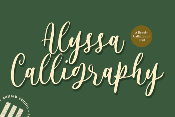 Alyssa Calligraphy: A Web Designer's Take on This Handwritten Font