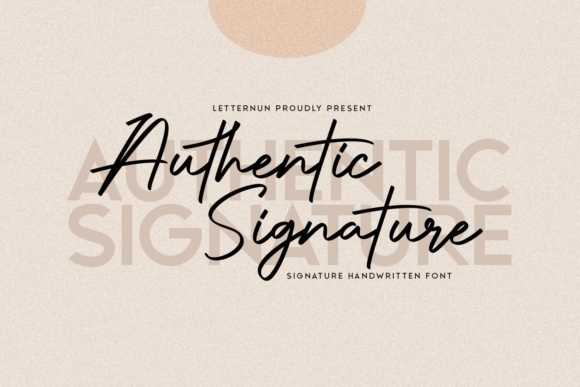 Authentic Signature: A Script Font Built for Editorial Design