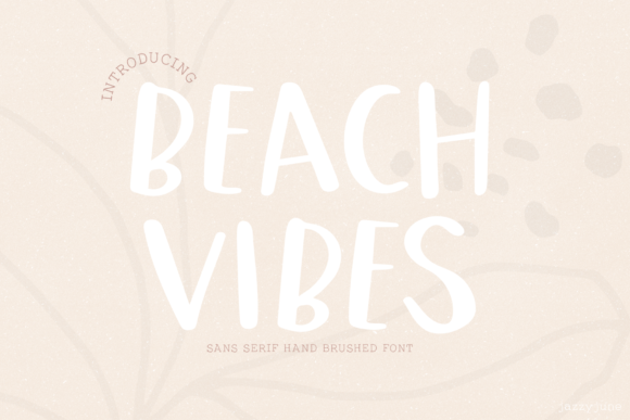 Beach Vibes Font: A Campaign Designer’s New Favorite Display Typeface