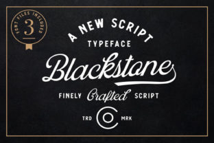 Blackstone: A Script Typeface for Elegant Editorial Design