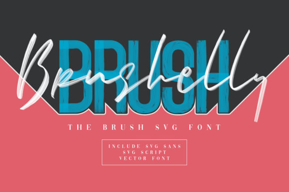 Brushelly Brush: The Duo Font That Makes Small Business Branding Feel Effortless