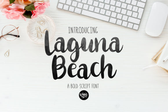 Craft Stunning Products with the Laguna Beach Font