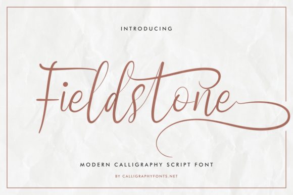 Fieldstone: A Handwritten Font for Warm Editorial Design