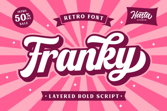 Franky Font: A Retro Handwritten Typeface Brand Owners Are Using