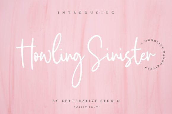 Howling Sinister: An Elegant Handwritten Font Review