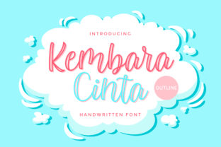Kembara Cinta Outline: A Playful Script Font for Scroll-Stopping Brand Content