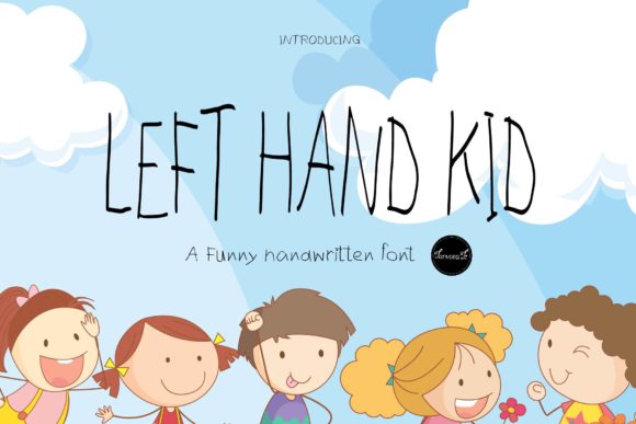 Left Hand Kid: A Playful Typeface for Editorial Projects