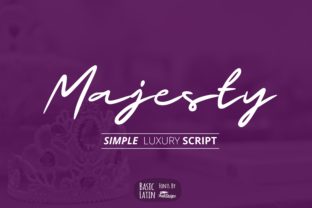 Majesty: A Handwritten Typeface Built for Campaign Visuals