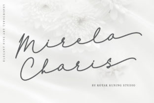 Mirela Charis: A Cursive Font to Elevate Your Brand Look
