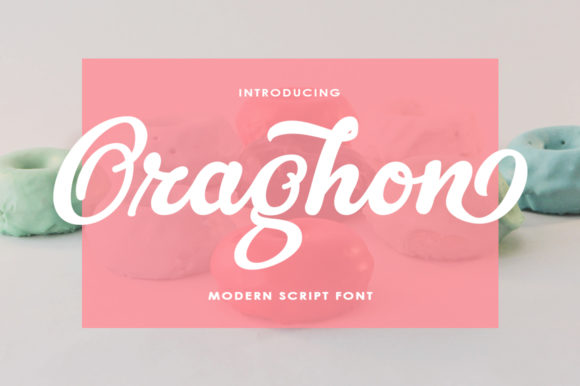 Oraghon: A Handwritten Font That Anchors Digital Branding