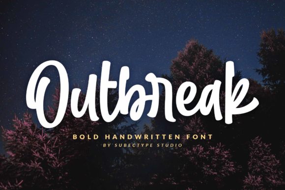 Outbreak: A Script Font That Elevates Web Design