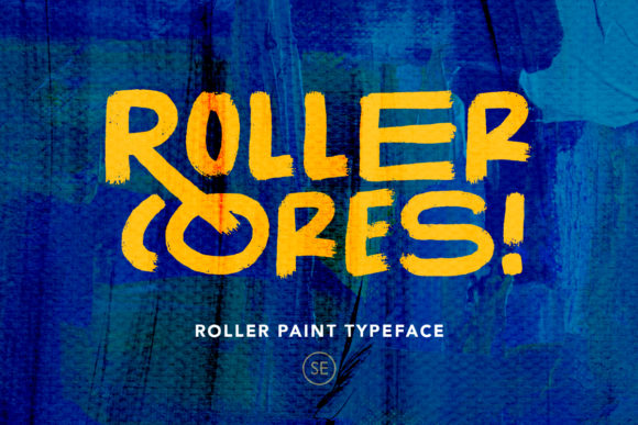 Roller Cores: A Roller Paint Inspired Script Font for Campaigns