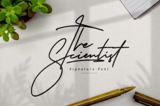 The Scientist Font: Elegant Handwriting for Crafters