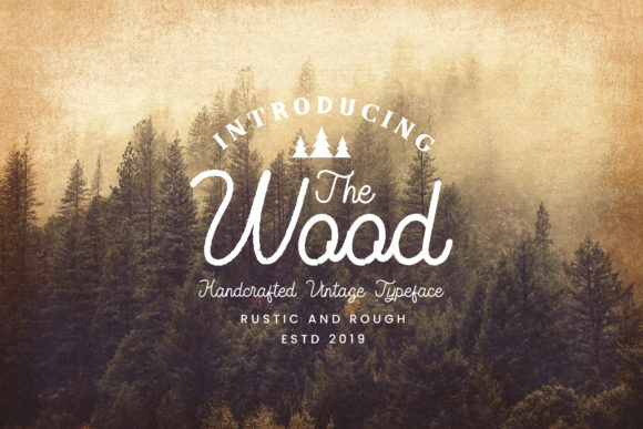 Using The Wood Font for Branding: A Designer’s Real Project Story