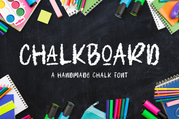 Why Chalkboard Font Brings Warmth to Editorial Design